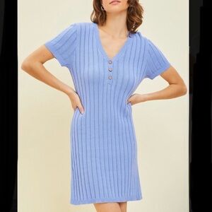 NWT HEYSON RIBBED SLIM FIT DRESS IN SIZE MEDIUM